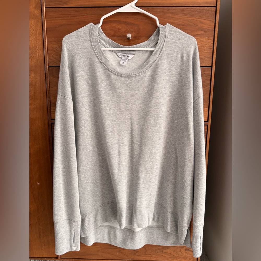 ATHLETA Coaster Luxe Gray Women’s Sweater Size XL - Picture 2 of 10